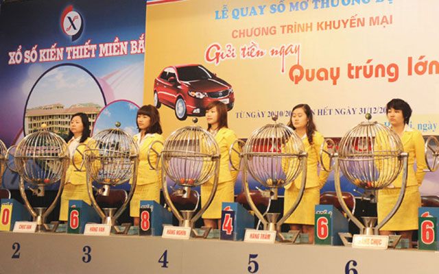 Quay thưởng xổ số miền Bắc